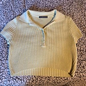 mint brandy melville polo